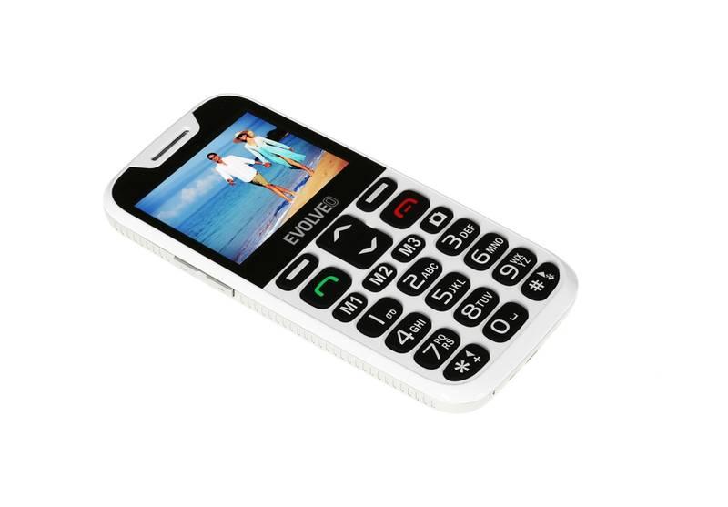 Mobilní telefon Evolveo EVOLVEO EasyPhone XD pro seniory bílý