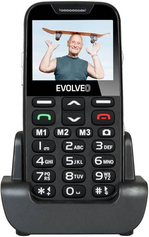 Mobilní telefon Evolveo EVOLVEO EasyPhone XD pro seniory černý