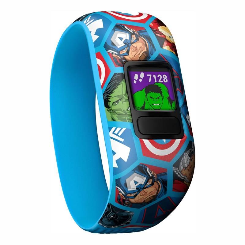 Monitorovací náramek Garmin vívofit jr. 2, streč Avengers