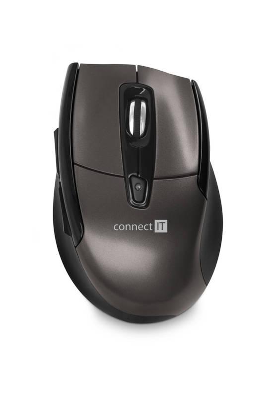 Myš Connect IT CMO-1300-BR hnědá