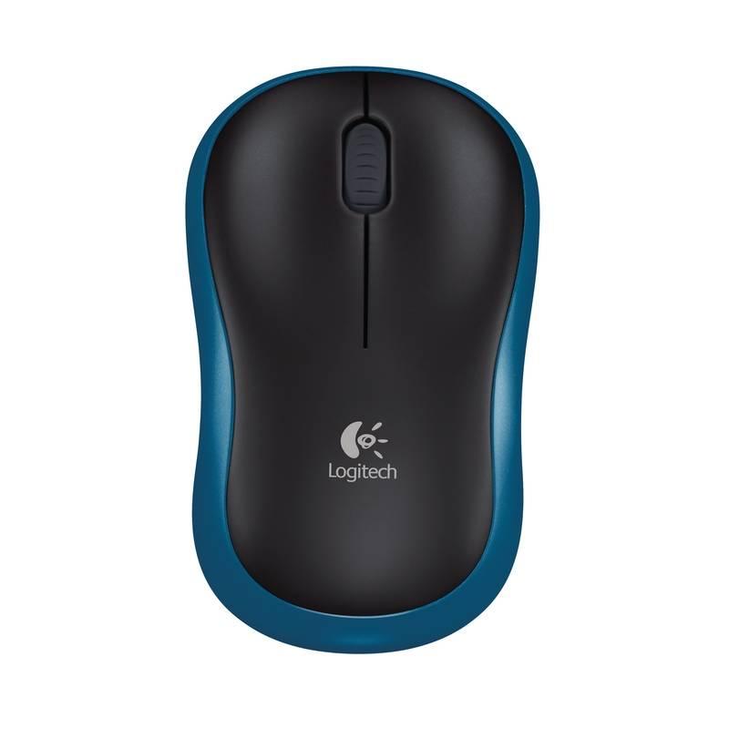 Myš Logitech Wireless Mouse M185 modrá