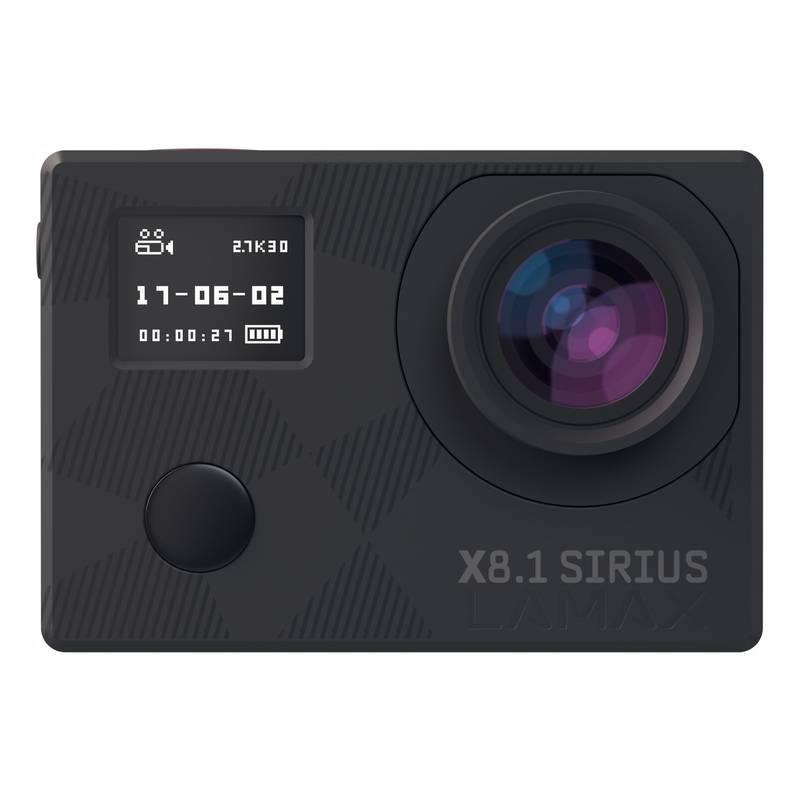 Outdoorová kamera LAMAX X8.1 Sirius dárek, černá, Outdoorová, kamera, LAMAX, X8.1, Sirius, dárek, černá