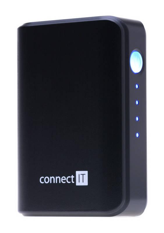 Powerbank Connect IT CI-247 5200mAh černá, Powerbank, Connect, IT, CI-247, 5200mAh, černá