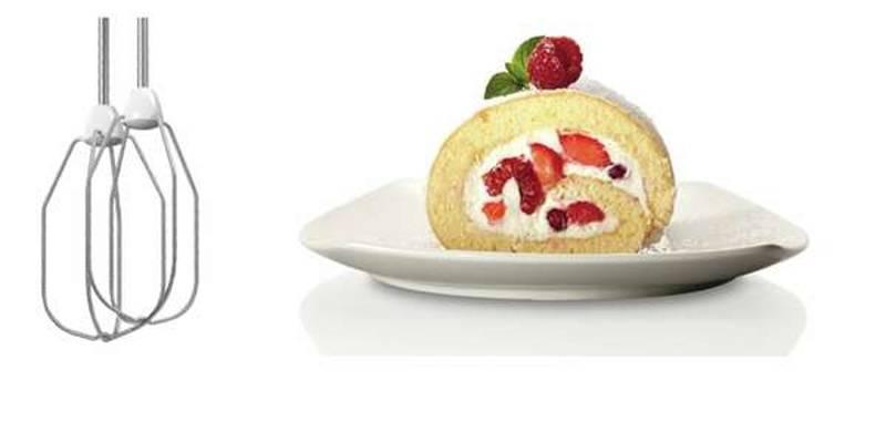 Ruční šlehač Bosch MFQ22100 šedý bílý