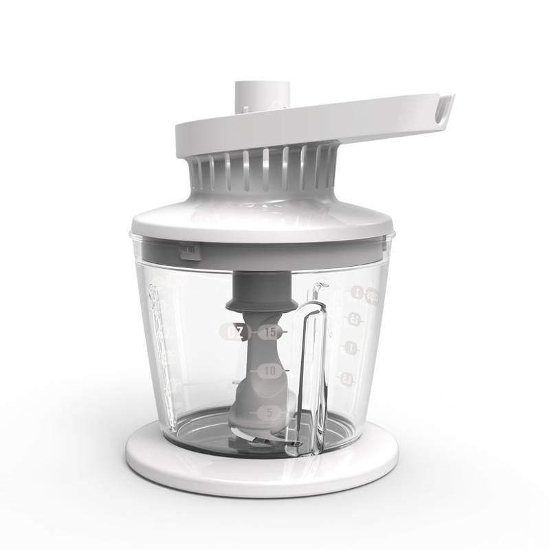 Ruční šlehač s mísou Tefal POWERMIX HT617138 bílý