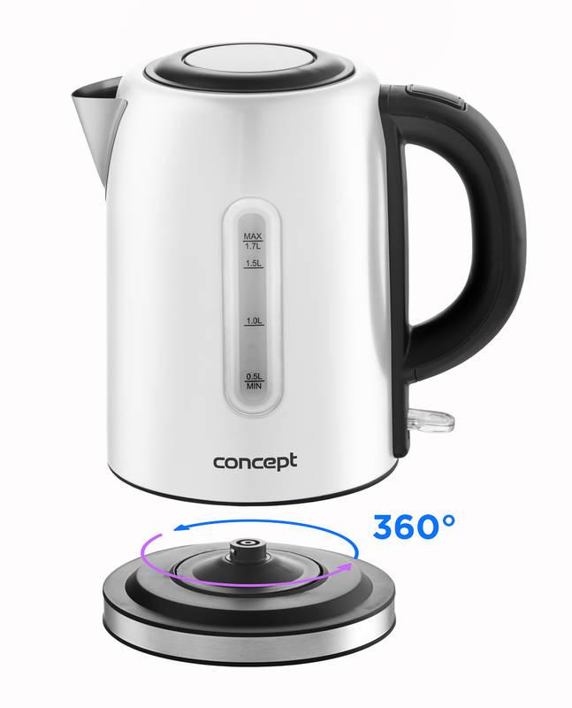 Rychlovarná konvice Concept SPECTRUM RK3221 bílá