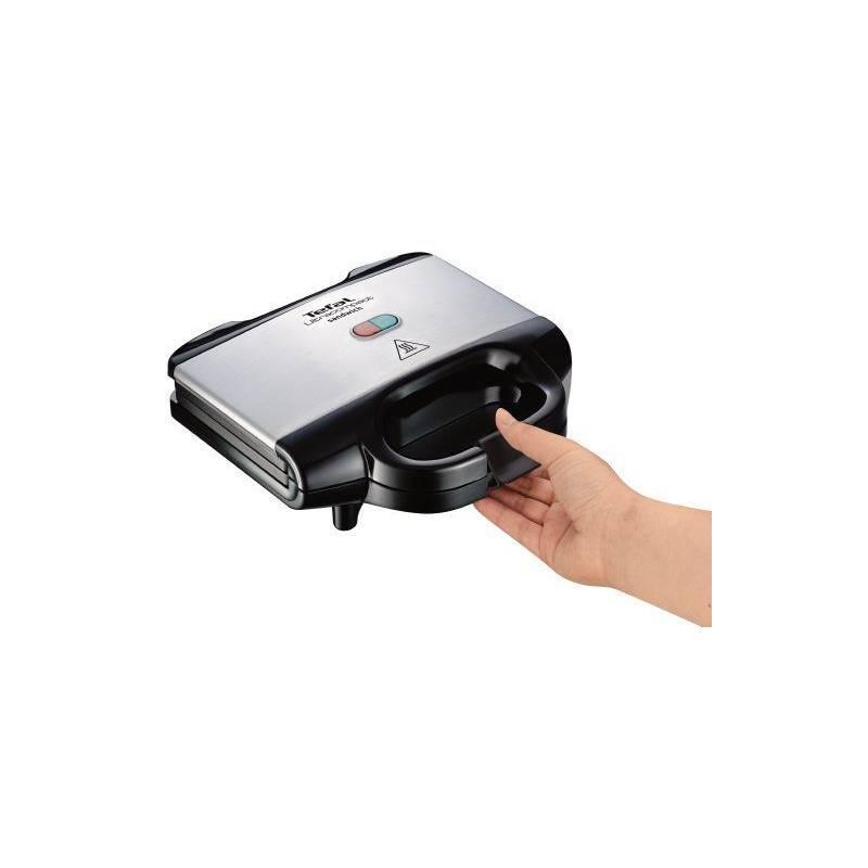 Sendvičovač Tefal Ultra Compact SM157236 černý chrom
