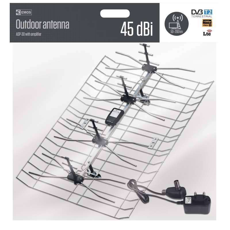 Venkovní anténa EMOS ASP-30 DB