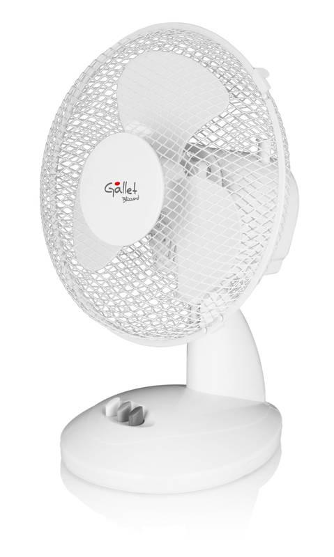 Ventilátor stolní Gallet VEN9 bílý