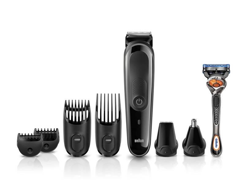 Zastřihovač vousů Braun MGK3060 černý, Zastřihovač, vousů, Braun, MGK3060, černý
