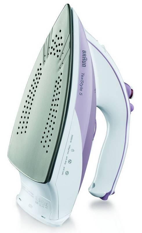 Žehlička Braun TexStyle 5 TS 505 fialová