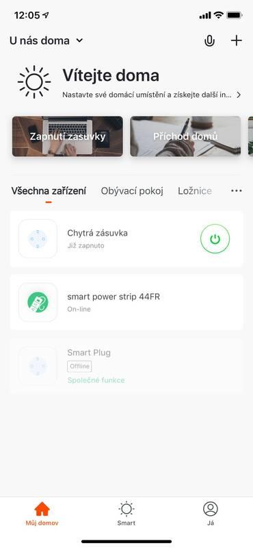 Chytrá zásuvka iQtech SmartLife WS007, Wi-Fi
