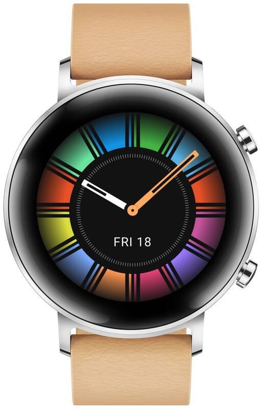 Chytré hodinky Huawei Watch GT 2 béžové