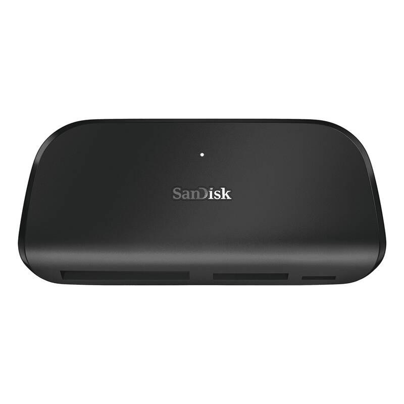 Čtečka paměťových karet Sandisk ImageMate Pro USB 3.0, SD, CF, Micro SD černá