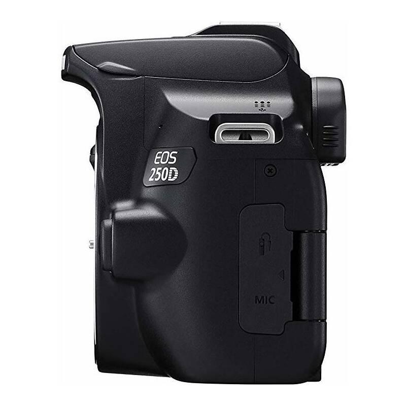 Digitální fotoaparát Canon EOS 250D 18-55 IS STM akumulátor LP-E17 černý