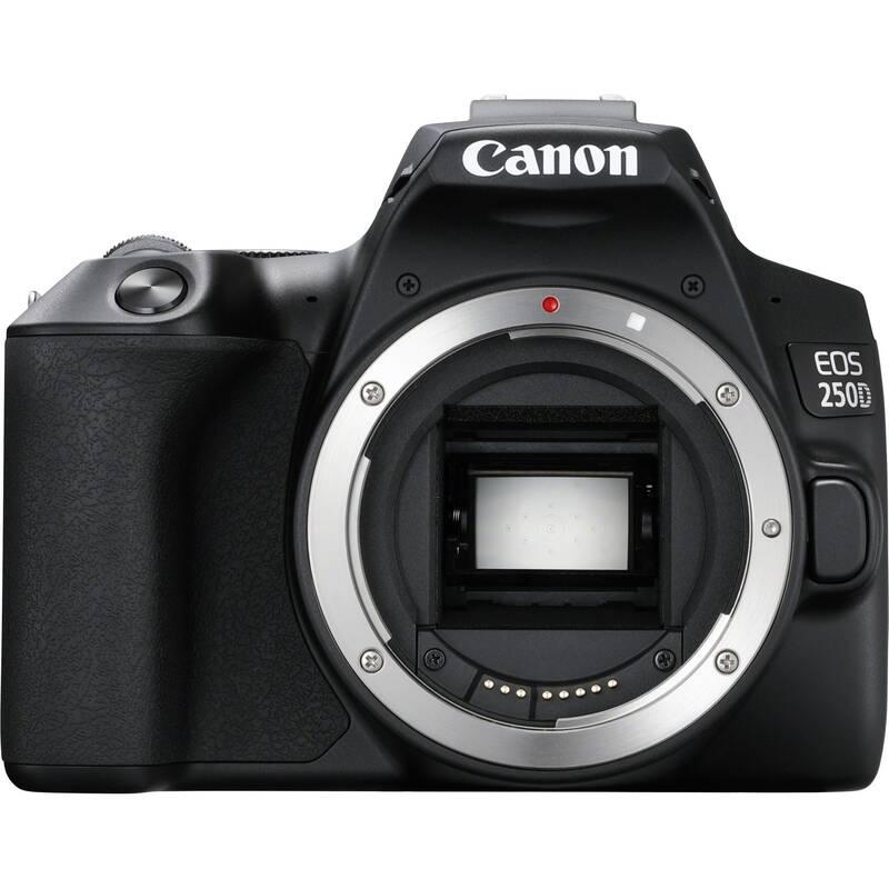 Digitální fotoaparát Canon EOS 250D 18-55 IS STM akumulátor LP-E17 černý