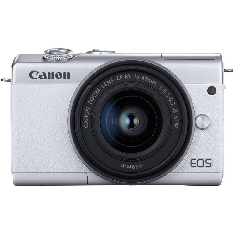 Digitální fotoaparát Canon EOS M200 EF-M 15-45 IS STM bílý, Digitální, fotoaparát, Canon, EOS, M200, EF-M, 15-45, IS, STM, bílý