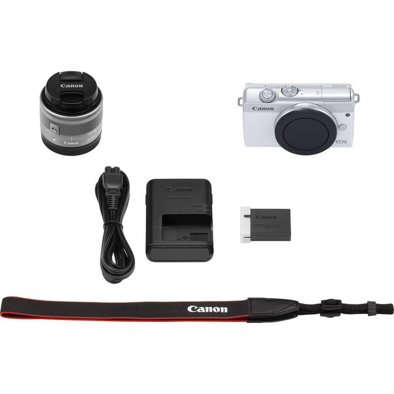 Digitální fotoaparát Canon EOS M200 EF-M 15-45 IS STM bílý