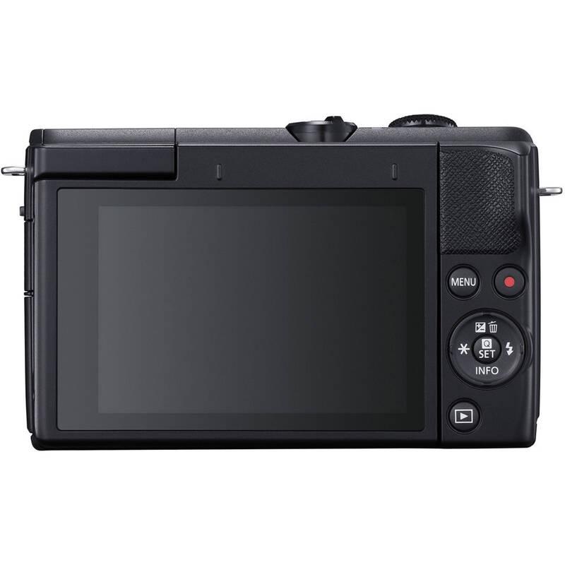Digitální fotoaparát Canon EOS M200 EF-M 15-45 IS STM SB130 16 GB karta černý, Digitální, fotoaparát, Canon, EOS, M200, EF-M, 15-45, IS, STM, SB130, 16, GB, karta, černý