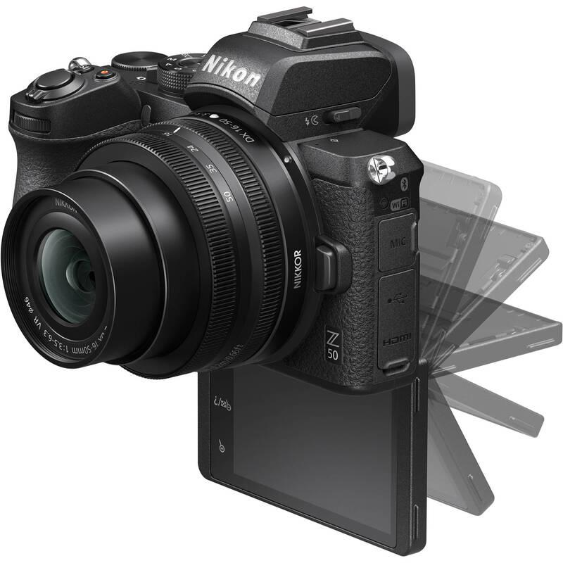 Digitální fotoaparát Nikon Z50 adaptér bajonetu FTZ černý