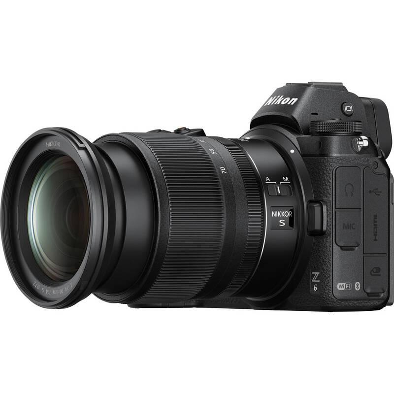 Digitální fotoaparát Nikon Z6 24-70 adaptér bajonetu FTZ 64 GB XQD karta černý, Digitální, fotoaparát, Nikon, Z6, 24-70, adaptér, bajonetu, FTZ, 64, GB, XQD, karta, černý