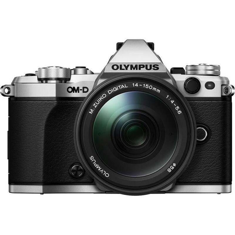 Digitální fotoaparát Olympus E-M5 Mark II 14-150 kit černý stříbrný