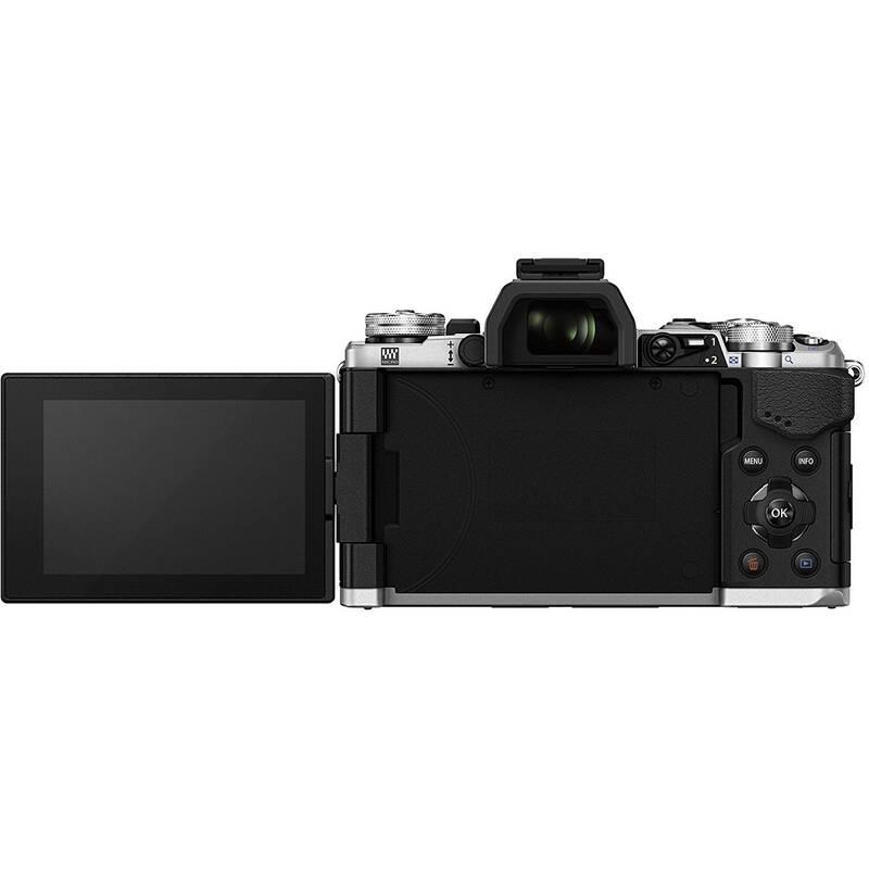 Digitální fotoaparát Olympus E-M5 Mark II 14-150 kit černý stříbrný, Digitální, fotoaparát, Olympus, E-M5, Mark, II, 14-150, kit, černý, stříbrný
