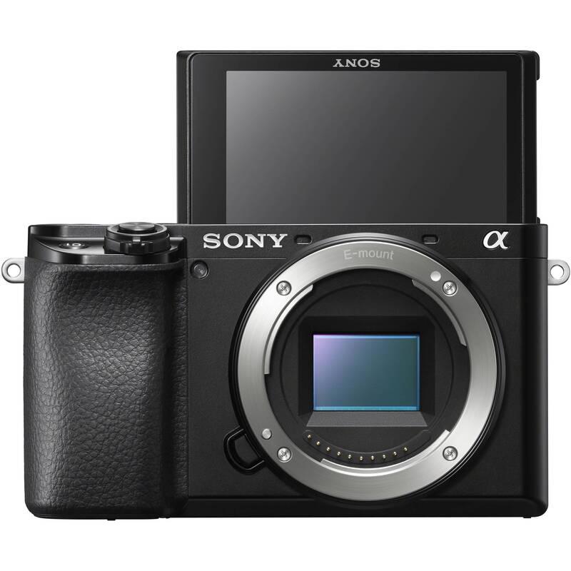 Digitální fotoaparát Sony Alpha 6100, tělo černý, Digitální, fotoaparát, Sony, Alpha, 6100, tělo, černý