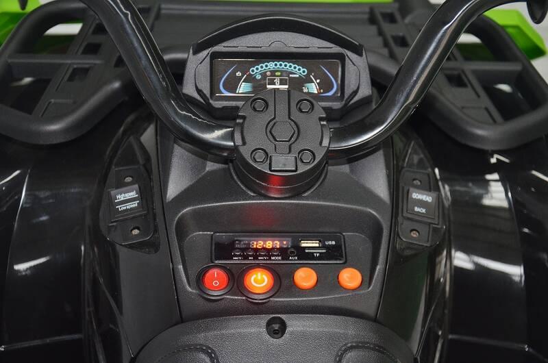 Elektrické autíčko Made Blade černá