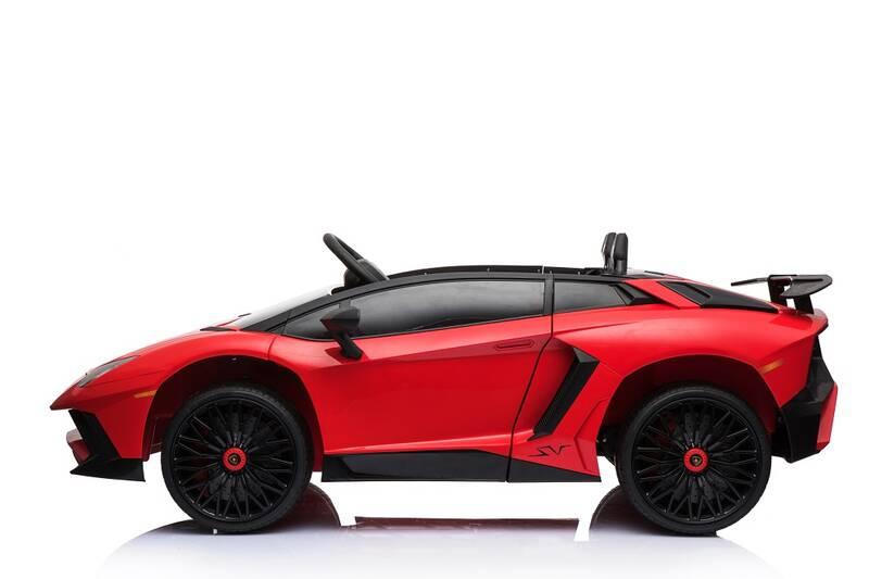 Elektrické autíčko Made Lamborghini červené