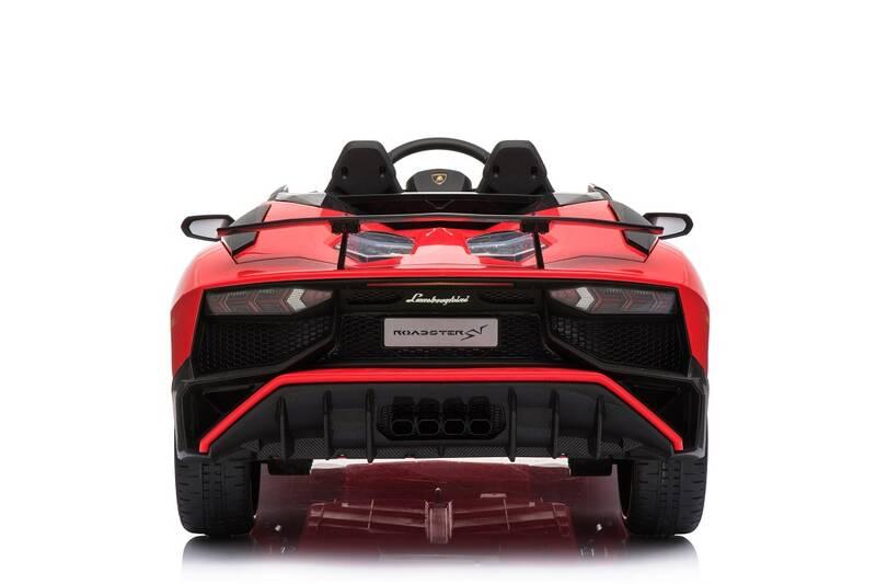 Elektrické autíčko Made Lamborghini červené, Elektrické, autíčko, Made, Lamborghini, červené
