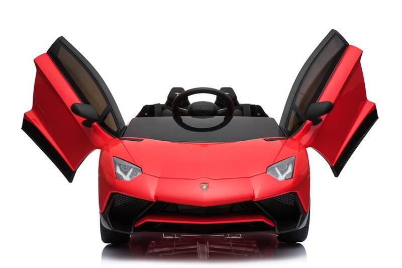 Elektrické autíčko Made Lamborghini červené, Elektrické, autíčko, Made, Lamborghini, červené