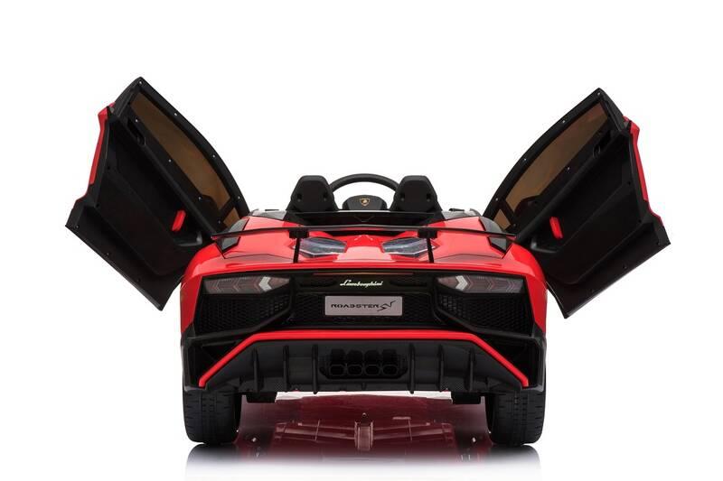 Elektrické autíčko Made Lamborghini červené