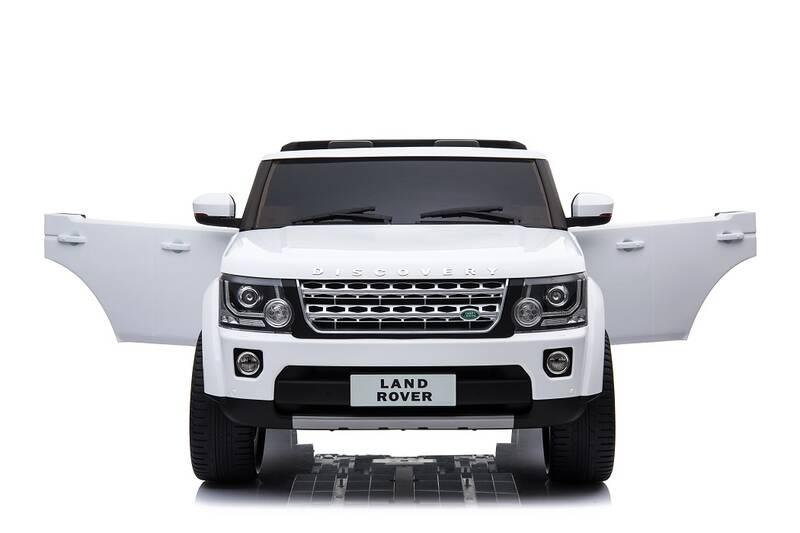 Elektrické autíčko Made Land Rover bílé