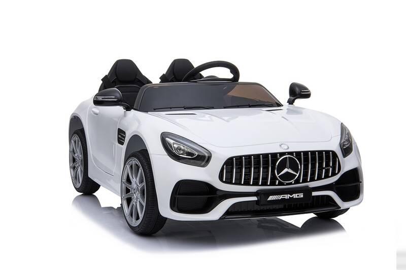 Elektrické autíčko Made Mercedes-benz bílé