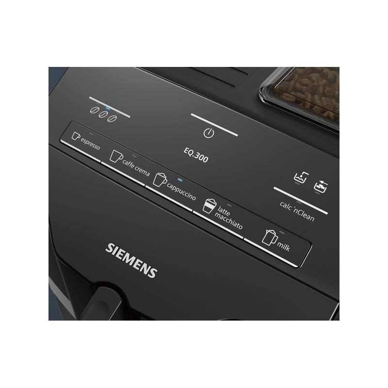 Espresso Siemens EQ.300 TI351209RW černé, Espresso, Siemens, EQ.300, TI351209RW, černé