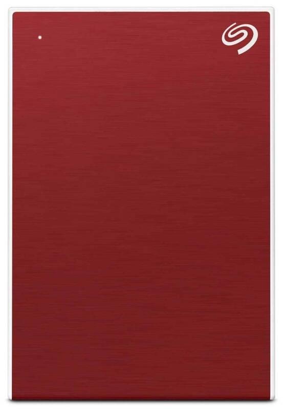 Externí pevný disk 2,5" Seagate Backup Plus Slim 2TB červený