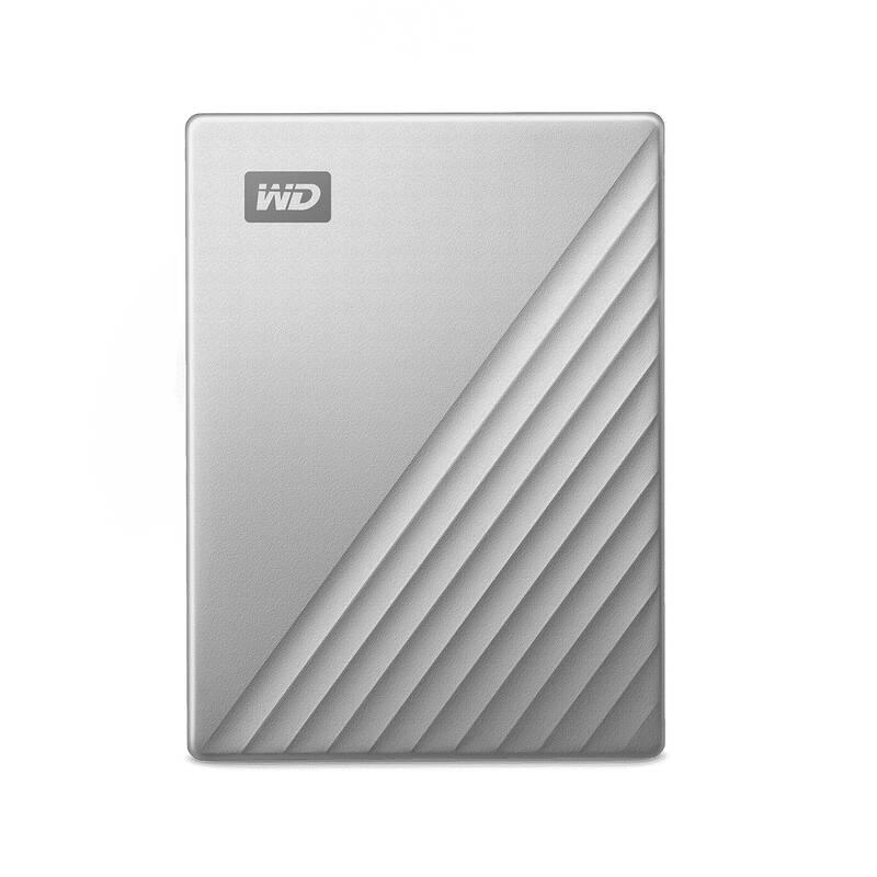 Externí pevný disk 2,5" Western Digital My Passport Ultra pro Mac, 2TB stříbrný