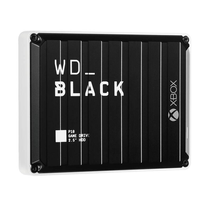 Externí pevný disk 2,5" Western Digital WD_Black 5TB P10 Game Drive Xbox One černý bílý