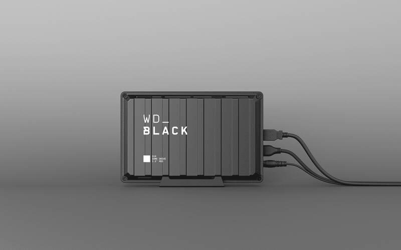 Externí pevný disk 3,5" Western Digital WD_Black D10 Game Drive 8TB černý
