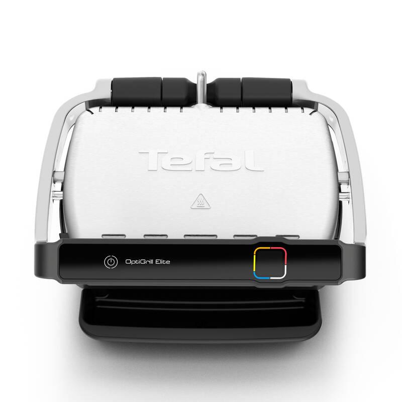 Gril Tefal OPTIGRILL ELITE GC750D30 černý chrom