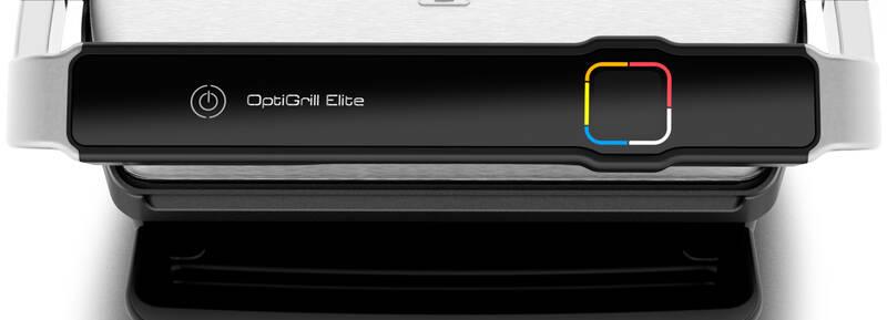 Gril Tefal OPTIGRILL ELITE GC750D30 černý chrom