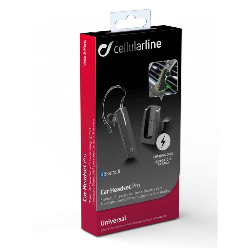 Handsfree CellularLine Car Pro s držákem černé