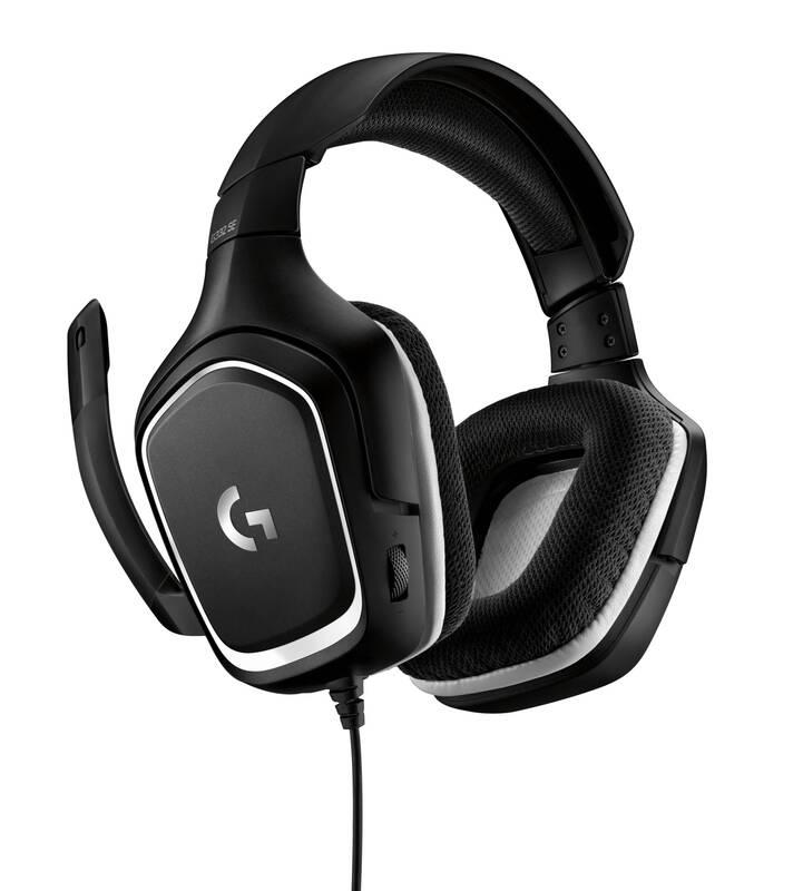 Headset Logitech Gaming G332 SE černý bílý, Headset, Logitech, Gaming, G332, SE, černý, bílý