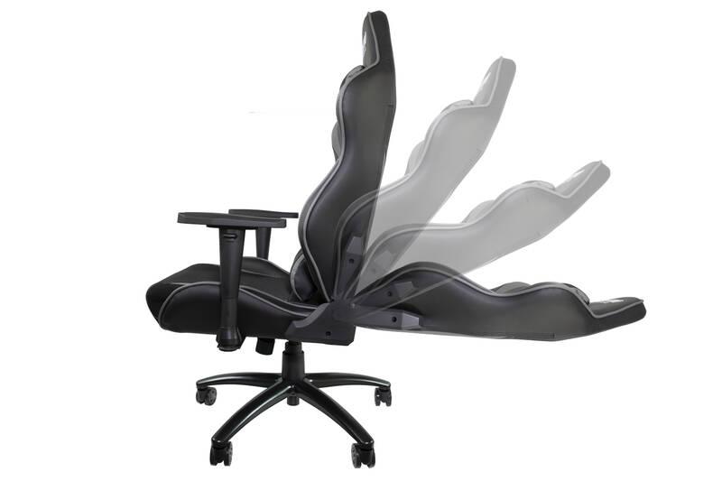 Herní židle Evolveo Ptero ZX Cooled černá, Herní, židle, Evolveo, Ptero, ZX, Cooled, černá