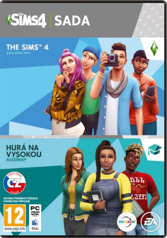Hra EA The Sims 4 Základní hra Hurá na vysokou, Hra, EA, The, Sims, 4, Základní, hra, Hurá, na, vysokou