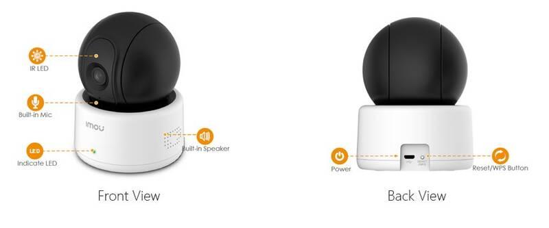 IP kamera Imou Ranger 1080 IPC-A22P černá bílá