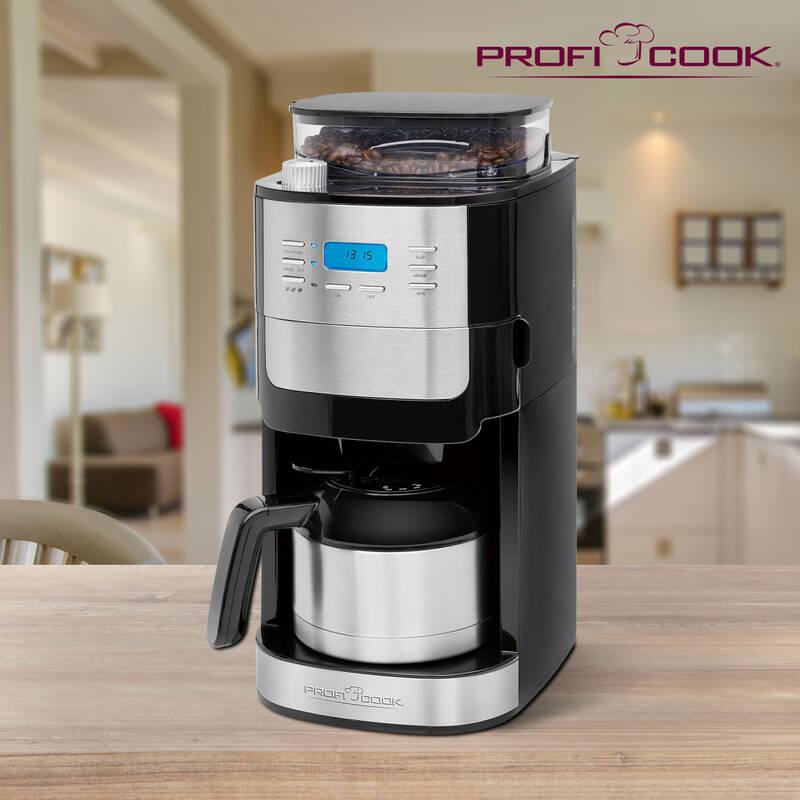 Kávovar Profi Cook PC-KA 1137 černý nerez