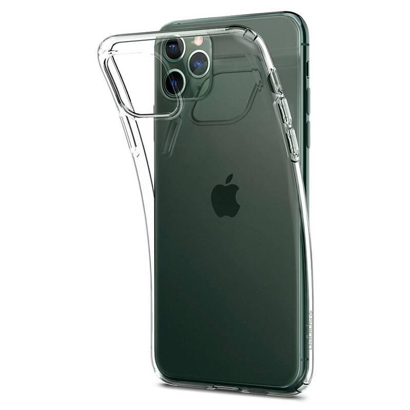 Kryt na mobil Spigen Liquid Crystal pro Apple iPhone 11 Pro průhledný