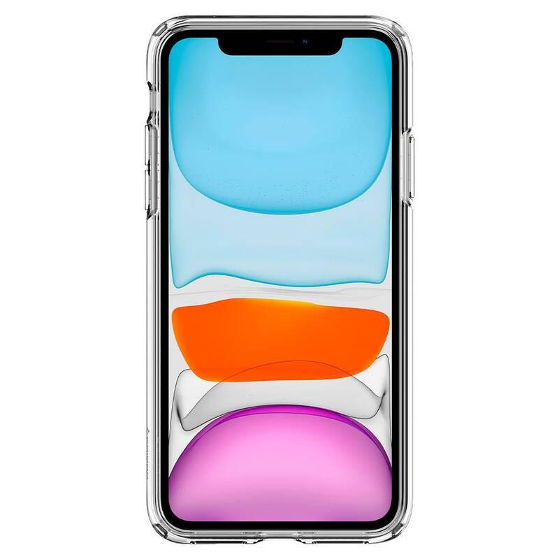 Kryt na mobil Spigen Liquid Crystal pro Apple iPhone 11 průhledný